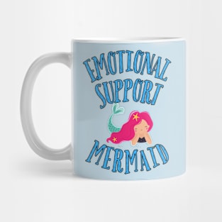 Emotional Support Mermaid Mug